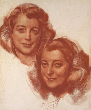 Portrait of Hoffman Twins