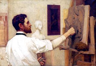 Portrait of Augustus Saint-Gaudens