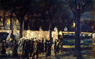 Evening at Brandenburg Gate