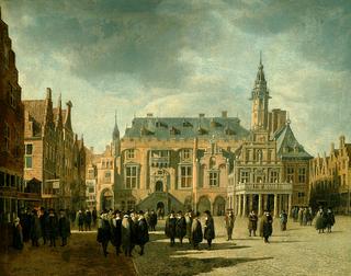 Market Square and Town Hall, Haalem