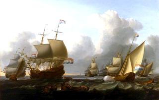 一艘旗舰和一艘国家游艇的荷兰航运公司