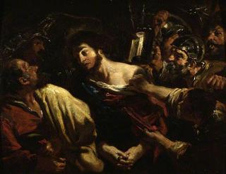 Taking of Christ (copy of Guercino)