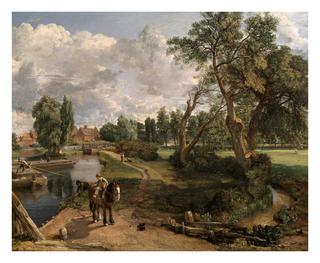 Flatford Mill (Scene on a Navigable River)