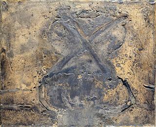 Cross on Grey XCVIII