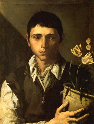 Boy with a Vase of Flowers  Allegory of the Sense of Smell