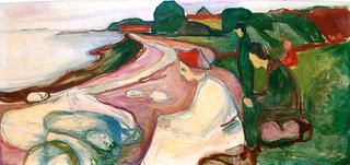 Youths on the Beach (The Freia Frieze XII)