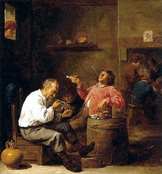 Smokers in an Interior