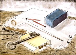 Still LIfe with Box of Matches