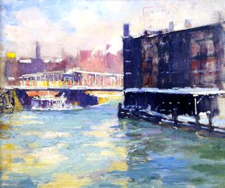 State Street Bridge Along the Chicago River