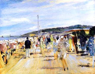 Deauville, the Boardwalk