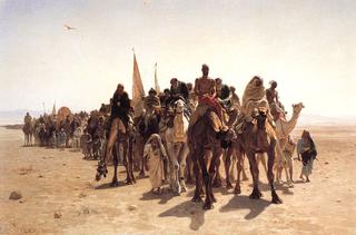 Pilgrims Going to Mecca