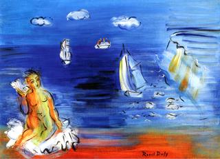 Bather at Sainte-Adresse