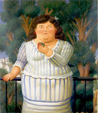 Woman on the Balcony