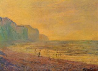 Low Tide at Pourville, Misty Weather