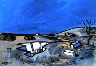 Landscape (Blue)