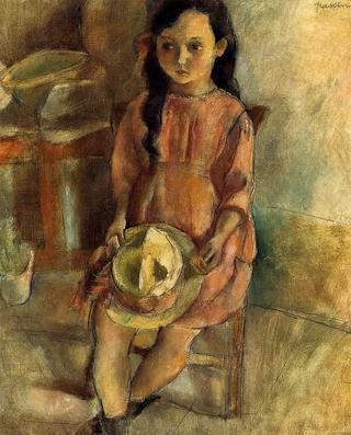 Little Girl with a Hat