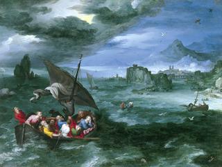 基督在加利利海上的风暴中