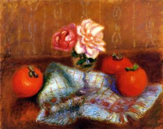 Roses and Persimmons