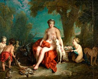 Diana resting
