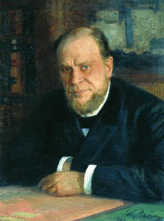 Portrait of lawyer Anatoly Fyodorovich Koni.