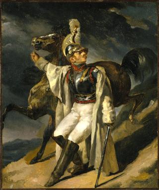 The Wounded Cuirassier (study)
