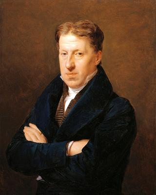 Portrait of Thiery, Landlord of the Inn Zum Wolfen in der Au