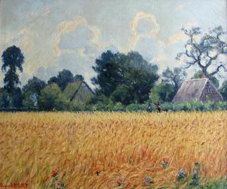 Wheat Fields near Mont-Saint-Aignan