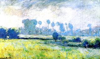 Meadow at Giverny, Morning Effect