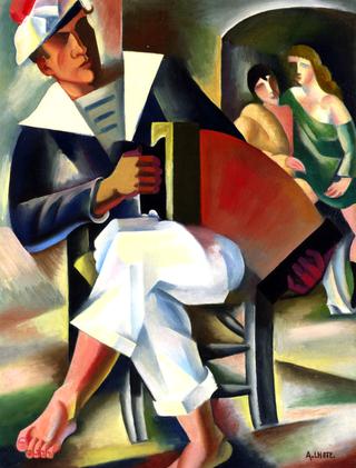 Sailor with Accordion