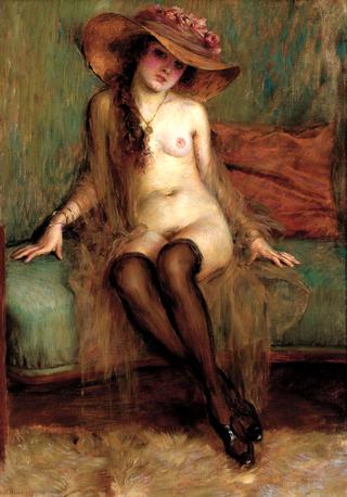 Nude with Hat