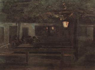 The Spanish Tavern (study)