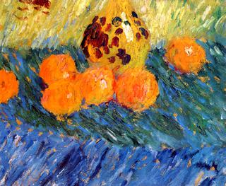 Still LIfe with Oranges