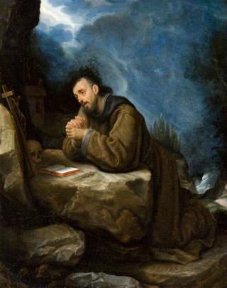 Saint Francis in Prayer