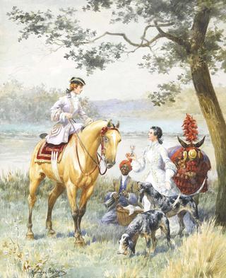 La pause de chasse