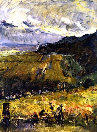 Grape Harvest at Neukastel
