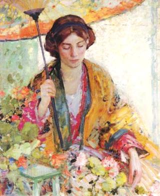 Woman with a Parasol