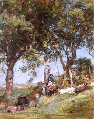 Washing Day at Arran