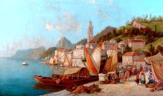 Coast Scene, Bellagio, Lake Como