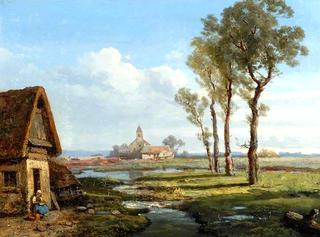 Sketch near Boulogne-sur-Mer, France