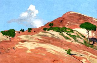 Red and Yellow Rocks near Vidauban