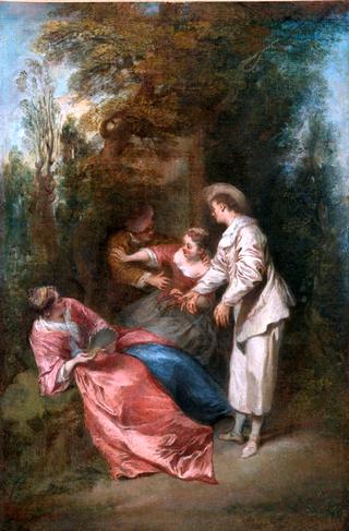 ''D'un baiser que tircis''