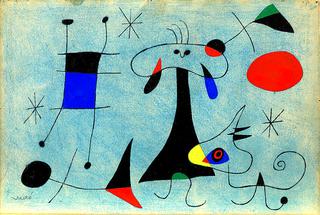 Figure, Dog, Birds