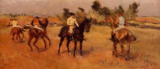 Four Jockeys