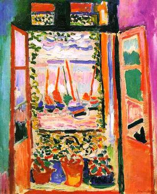 Open window at Collioure