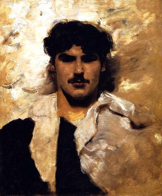 Head of a Male Model