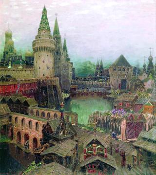 Sunrise in Moscow, XVII Century