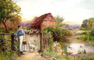 Bringing Home the Sheep