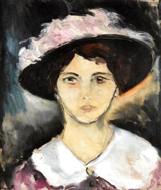 Woman in a Pink Hat