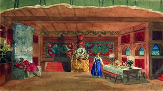 话剧《沙皇的新娘》的舞台设计