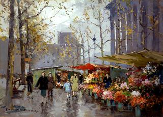 Marche aux fleurs, Madeleine
